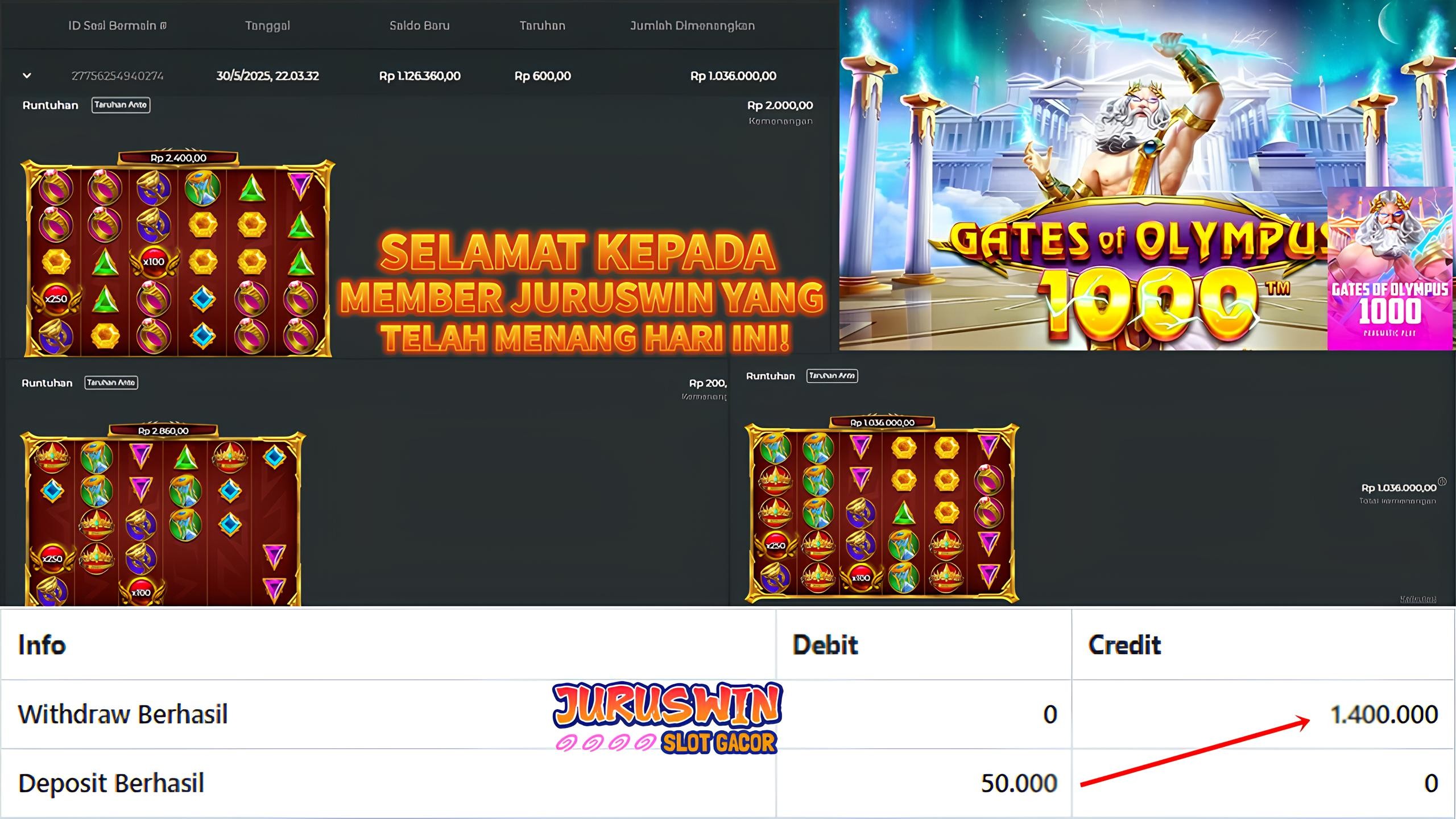 GATES OF OLYMPUS 1000